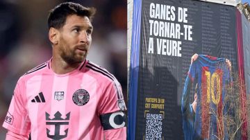 بدون موافقته... ميسي بطل حملة دعاية مرشحي رئاسة برشلونة بدون موافقته... ميسي بطل حملة دعاية مرشحي رئاسة برشلونة