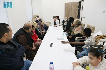 مركز الملك سلمان للإغاثة يجري تقييمات طبية للتوائم الملتصقة في المركز التخصصي لعلاج الألم (SPMC) مركز الملك سلمان للإغاثة يجري تقييمات طبية للتوائم الملتصقة في المركز التخصصي لعلاج الألم (SPMC)