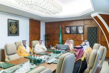 أمير الشرقية يستقبل أمين المنطقة ويطلع على المشاريع