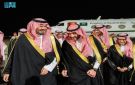 أمير المدينة المنورة يستقبل سعود بن نهار عقب تعيينه نائبا لأمير المنطقة - sa