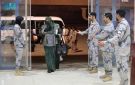 حرس الحدود يستقبل المعتمرين القادمين من مصر عبر ميناء ينبع التجاري - sa