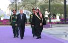 مباحثات بين ولي العهد السعودي والرئيس التركي وسط مراسم استقبال رسمية بالرياض - sa