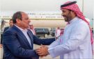 السيسي يلتقي ولي العهد لدى وصوله إلى مطار جدة - sa