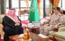 أمير تبوك يستقبل قائد المنطقة الشمالية الغربية - sa
