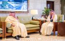 أمير الرياض يستقبل الدكتور فيصل السديري - sa