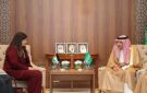 نائب وزير الخارجية يبحث المستجدات في غزة مع وزيرة خارجية فلسطين - sa