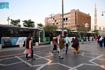 أكثر من مليوني مستفيد من خدمات النقل الترددي عبر حافلات المدينة خلال العشرين يوما من رمضان