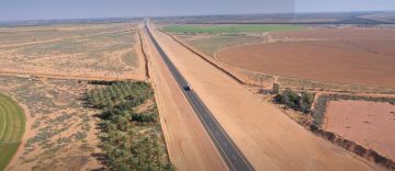 بطول 246 كم.. استكمال طريق حائل رفحاء لتعزيز الربط بين المناطق بطول 246 كم.. استكمال طريق حائل رفحاء لتعزيز الربط بين المناطق