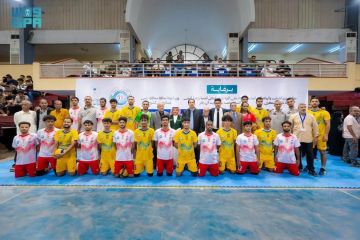 البرنامج السعودي لتنمية وإعمار اليمن يرعى بطولة منتخبات المحافظات لكرة الطائرة في عدن