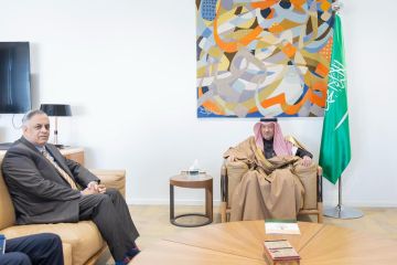 نائب وزير الخارجية يستقبل سفير جمهورية الهند لدى المملكة