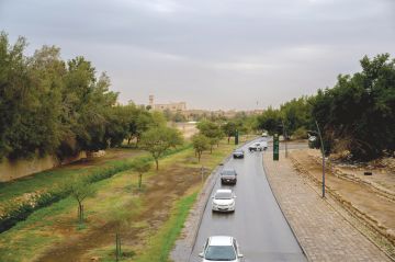 أمطار رعدية على معظم مناطق المملكة