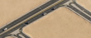 تطوير طريق وادي الساحل عند التقائه بطريق يحيى المعلمي في حي الرمال بالرياض