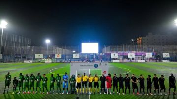 وزير الرياضة: سعدت بحضور نهائي بطولة جدة لكرة القدم.. صور