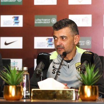 كونسيساو مدرب الاتحاد يعول على دعم الجماهير أمام الأهلي