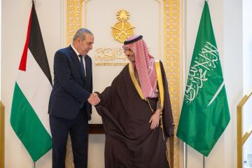 وزير الخارجية يستقبل نائب رئيس دولة فلسطين وزير الخارجية يستقبل نائب رئيس دولة فلسطين