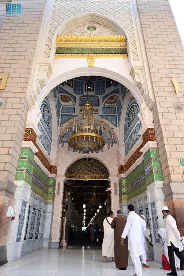 إتاحة خدمة إلكترونية لمعرفة حالة كثافة ممر السلام في المسجد النبوي إتاحة خدمة إلكترونية لمعرفة حالة كثافة ممر السلام في المسجد النبوي