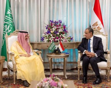 فيصل بن فرحان يلتقي وزير الخارجية المصري على هامش الاجتماع الوزاري الرباعي فيصل بن فرحان يلتقي وزير الخارجية المصري على هامش الاجتماع الوزاري الرباعي