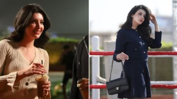 سارة بركة تظهر بإطلالة كلاسيكية في علي كلاي