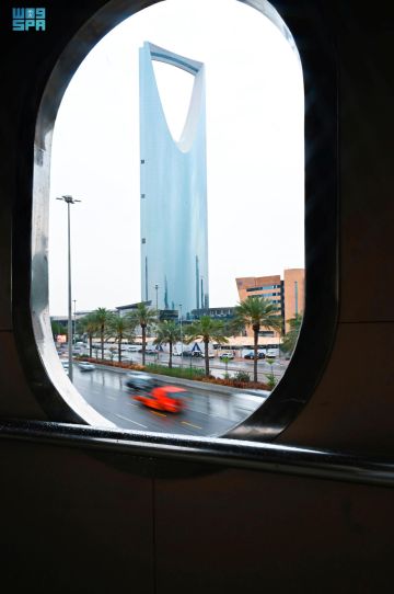 أمطار على العاصمة الرياض