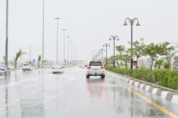 أمطار غزيرة على مدن ومحافظات المنطقة الشرقية