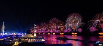 أجواء العيد تنبض بالحياة في بروميناد واجهة جدة البحرية