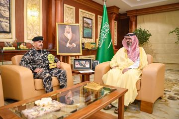 نائب أمير جازان يستقبل قائد قوة أمن المنشآت بالمنطقة نائب أمير جازان يستقبل قائد قوة أمن المنشآت بالمنطقة