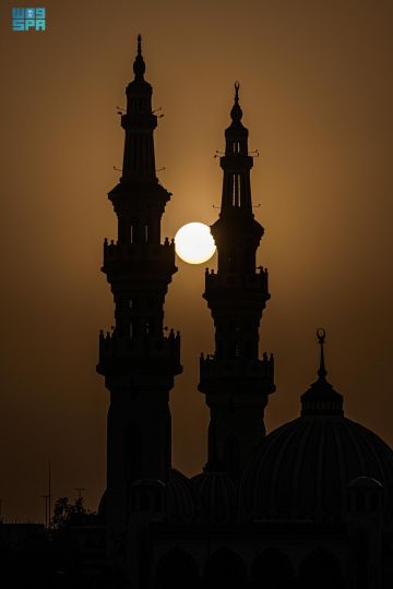 رصد غروب آخر يوم من شهر رمضان