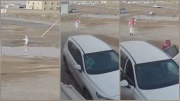 شاب ينقذ طفلا من الغرق في أول أيام العيد.. فيديو