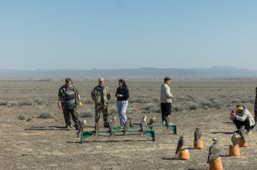 نادي الصقور السعودي يطلق عدد من الصقور في كازاخستان