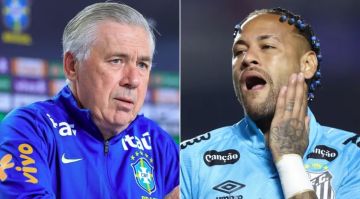 أنشيلوتي عن نيمار: لم أتصل به لأنه ليس بكامل لياقته