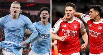 آرسنال ومان سيتي يواصلان الصراع على لقب الـ بريميرليغ آرسنال ومان سيتي يواصلان الصراع على لقب الـ بريميرليغ