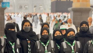 الأميرة سما بنت فيصل تزور معسكر خدمة المعتمرين وتشيد بجهود الكشافة وتمكين الفتاة في العمل التطوعي