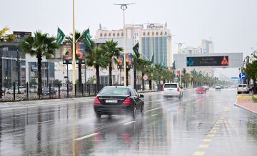 أمطار على مدن ومحافظات المنطقة الشرقية