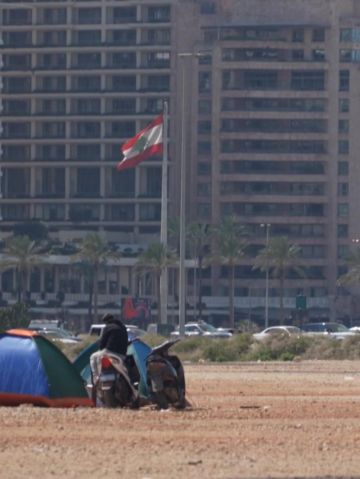 اعتراض صاروخ إيراني في سماء لبنان لأول مرة