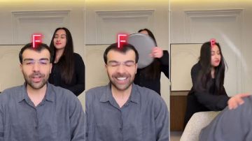 فرح الهادي تضرب زوجها بعد أن نطقه اسم فتاة أخرى.. فيديو فرح الهادي تضرب زوجها بعد أن نطقه اسم فتاة أخرى.. فيديو