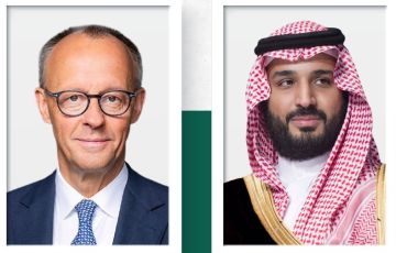 ولي العهد والمستشار الألماني يبحثان هاتفيا الاعتداءات الإيرانية السافرة ولي العهد والمستشار الألماني يبحثان هاتفيا الاعتداءات الإيرانية السافرة