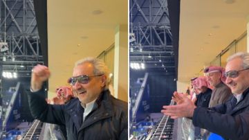 فرحة كبيرة للأمير الوليد بن طلال برباعية الهلال في النجمة.. فيديو