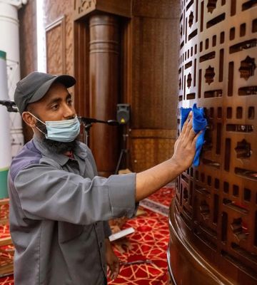  الشؤون الإسلامية تكمل تجهيز الجوامع والمصليات للعيد