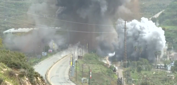 إسرائيل تدمر جسرا رئيسيا في جنوب لبنان وتأمر بتدمير منازل قرب الحدود