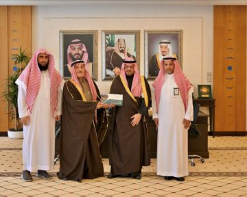 فهد بن سعد يتسلم تقرير موسم التشجير الوطني بالقصيم لعام 2025 فهد بن سعد يتسلم تقرير موسم التشجير الوطني بالقصيم لعام 2025