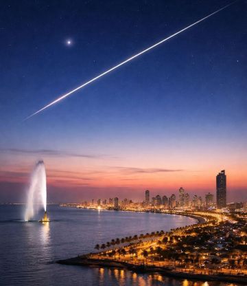 محطة الفضاء الدولية تزين سماء جدة فجر الجمعة