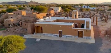 مسجد القلعة بالحناكية يستعيد بريقه التاريخي