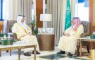 أمير المنطقة الشرقية يستقبل الرئيس التنفيذي لهيئة الإذاعة والتلفزيون