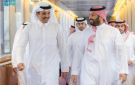 سمو أمير دولة قطر يصل إلى جدة وسمو ولي العهد في مقدمة مستقبليه
