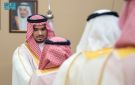 راكان بن سلمان يستقبل أصحاب السمو الأمراء والفضيلة والمعالي والمواطنين المهنئين بعيد الفطر - sa