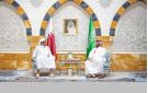 ولي العهد و أمير قطر يبحثان العلاقات الثنائية وتطورات الأوضاع الإقليمية