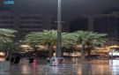 أمطار غزيرة على مدينة الرياض