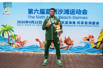 برونزية سعودية في انطلاق دورة الألعاب الآسيوية الشاطئية