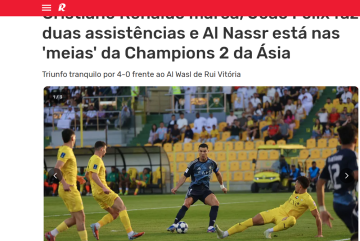 النصر يُبهر البرتغال.. رونالدو وفيليكس عنوان ليلة الرباعية