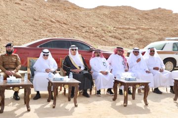 محافظ المذنب يطلق مبادرة أرض القصيم خضراء في مرحلتها الـ17